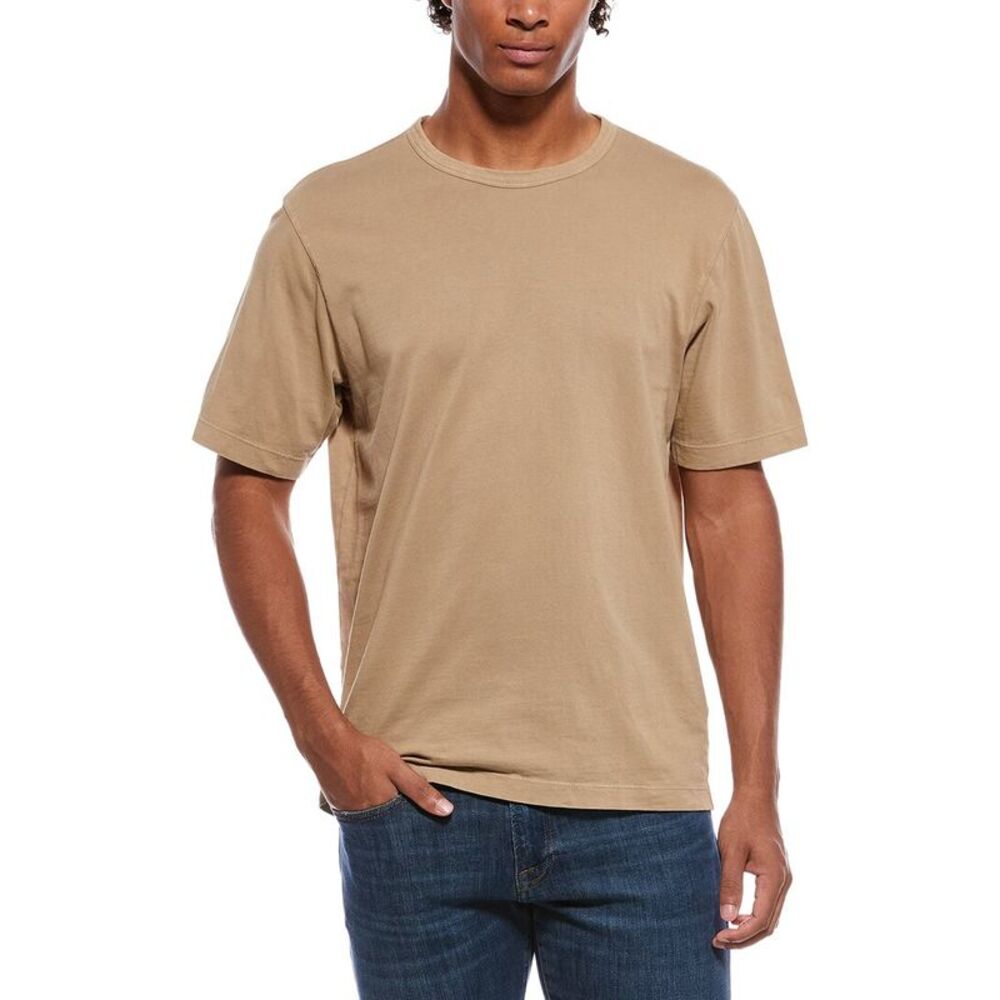 Theory Mens  Tinted T-Shirt, Brown